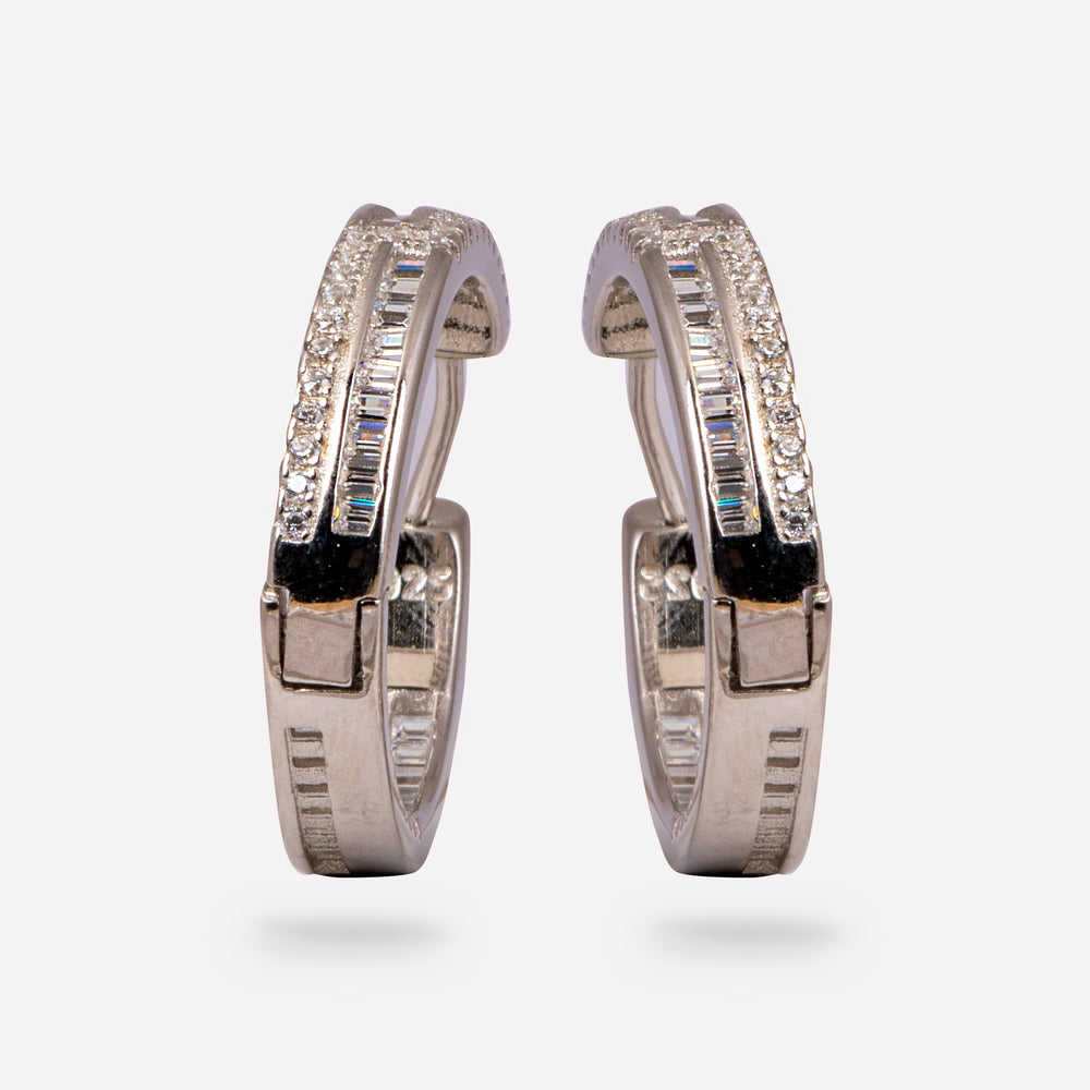 Sparkling Circles Earrings