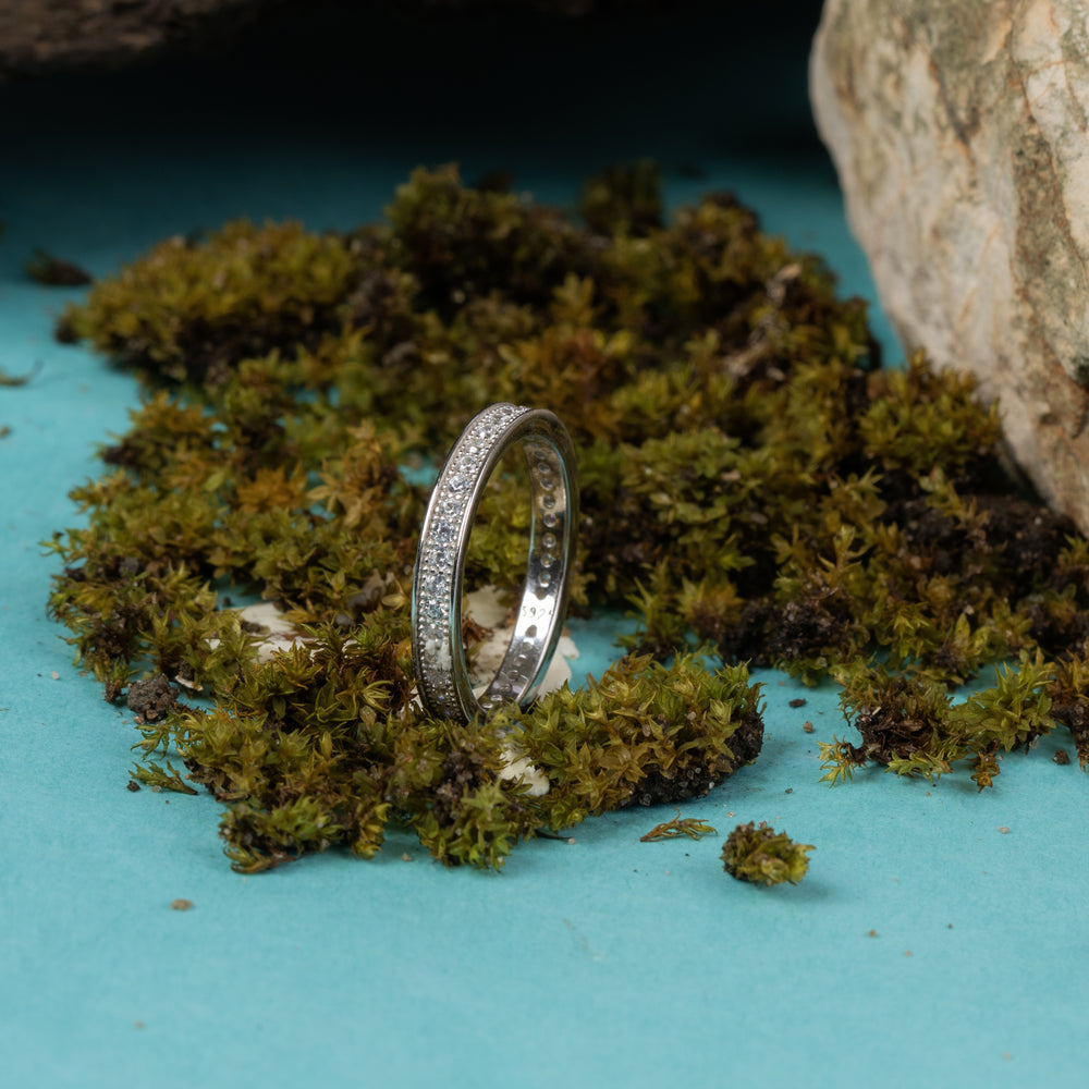 Sterling Elegance Diamond Ring