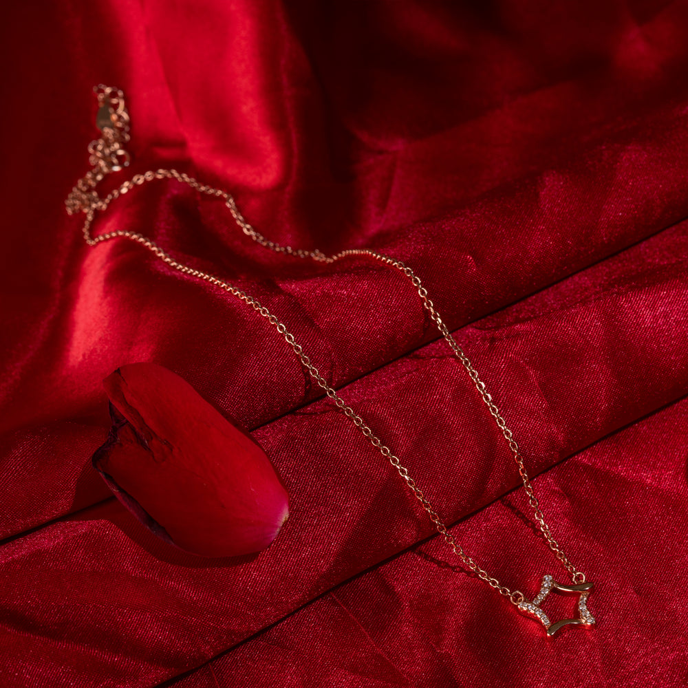 Rose Gold Star Pendant