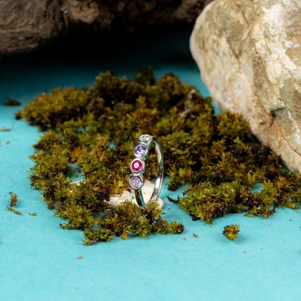 Multicolor Gemstone Ring