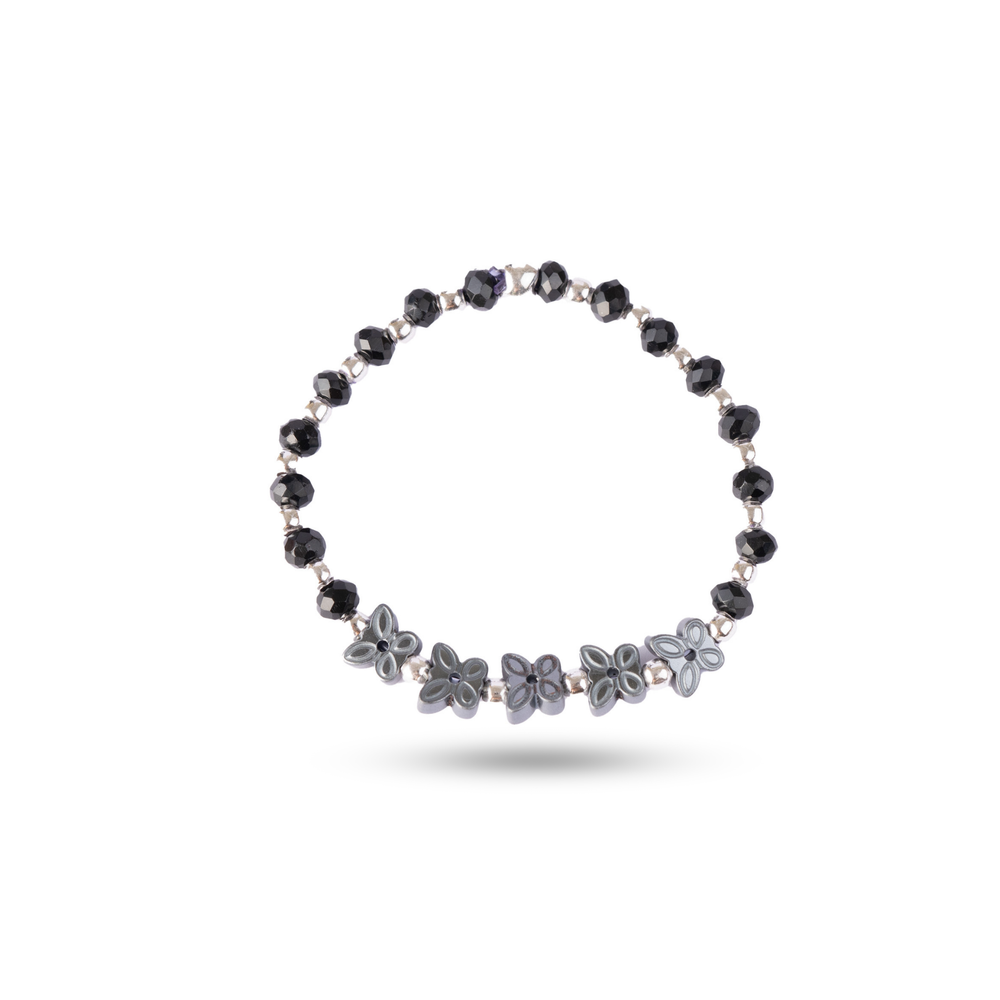 Tiny Treasures Baby Black beads Bracelet - Pair