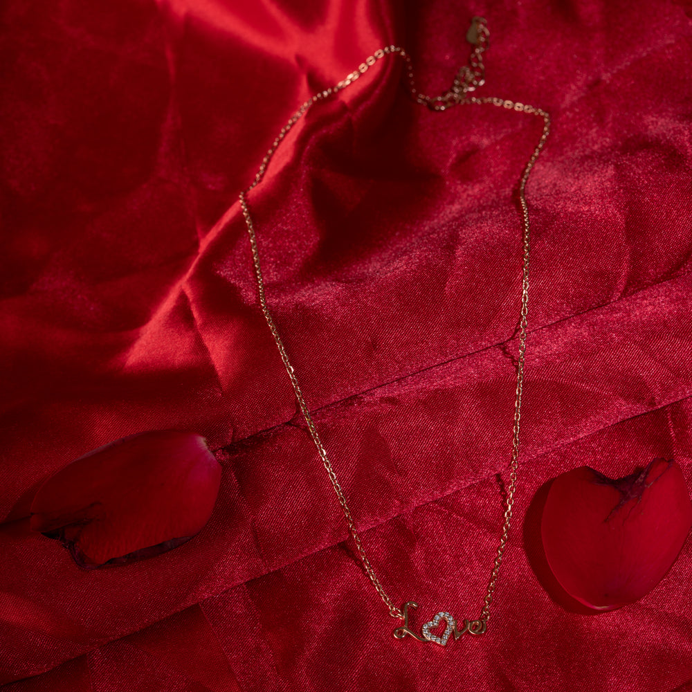 Love Knot Rose Gold Pendant