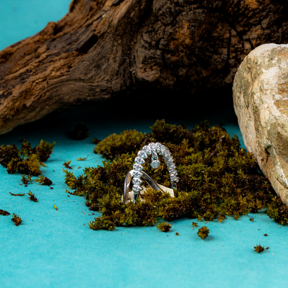 Celestial Loop Sterling Ring