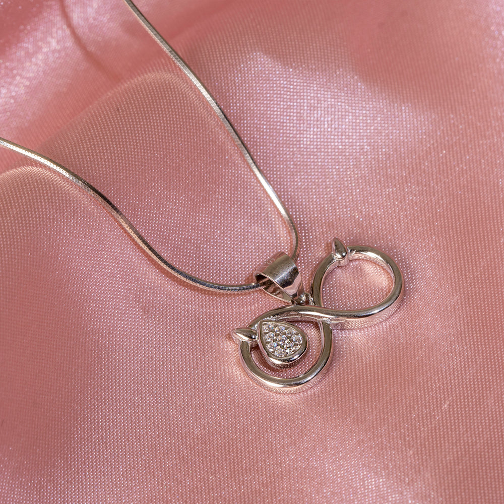 Diamond Accent Infinity Pendant