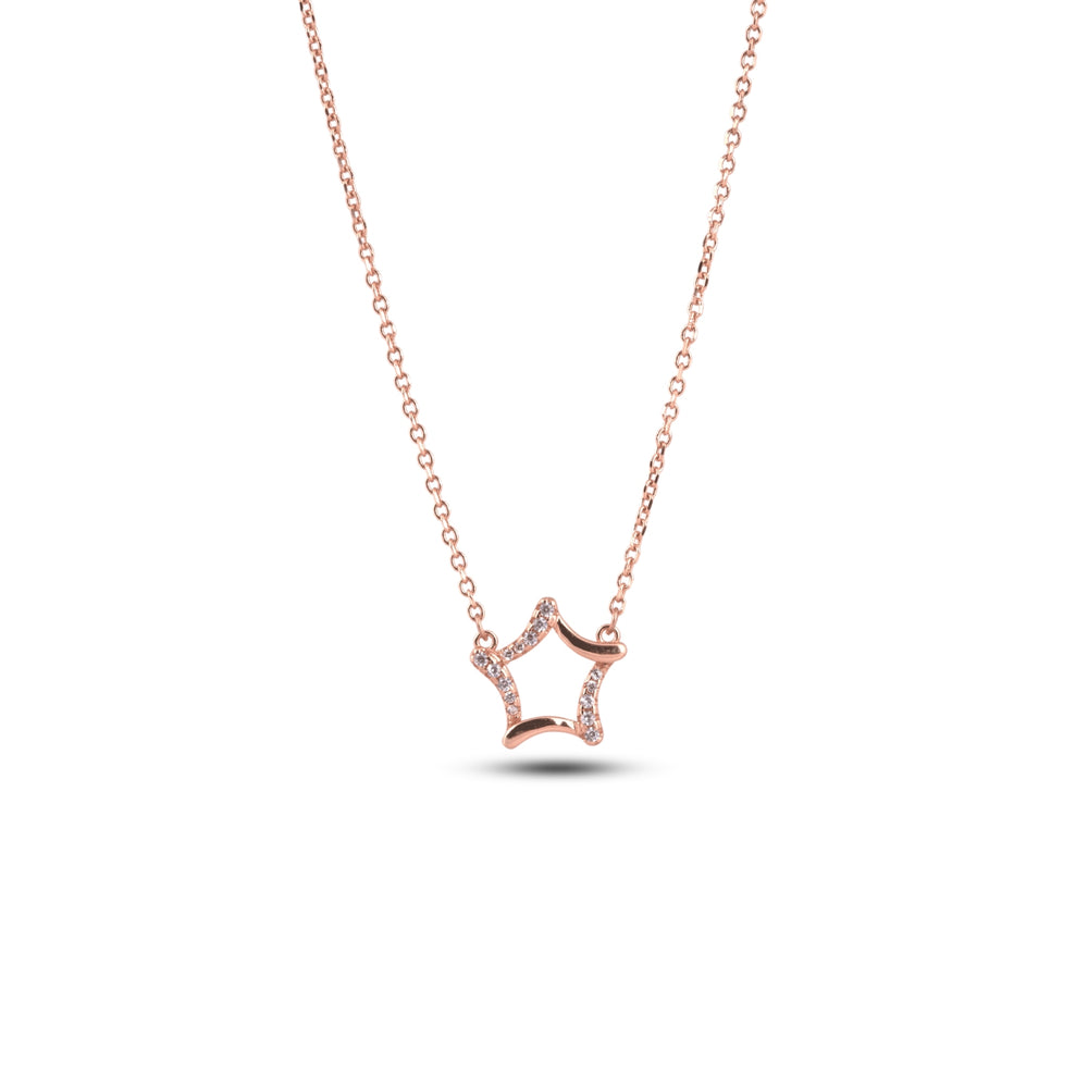 Rose Gold Star Pendant