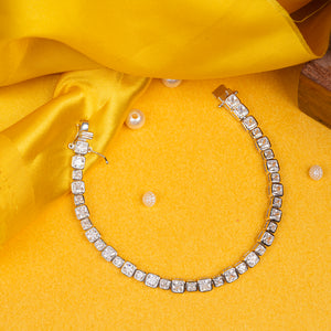 Square Tennis Bracelet Square Tennis Bracelet