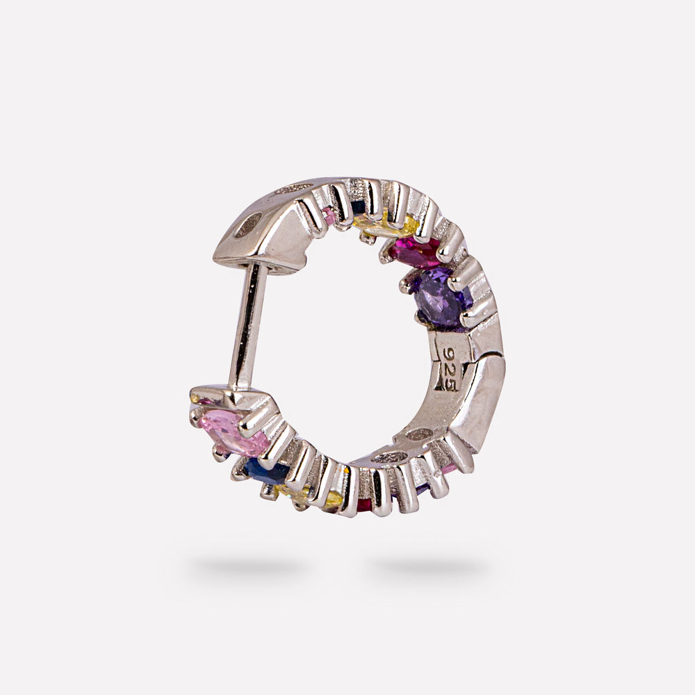 Colorful Hoop Earrings