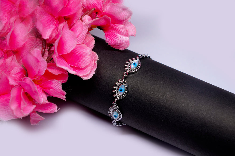 Evil Eye 925 Silver Bracelet