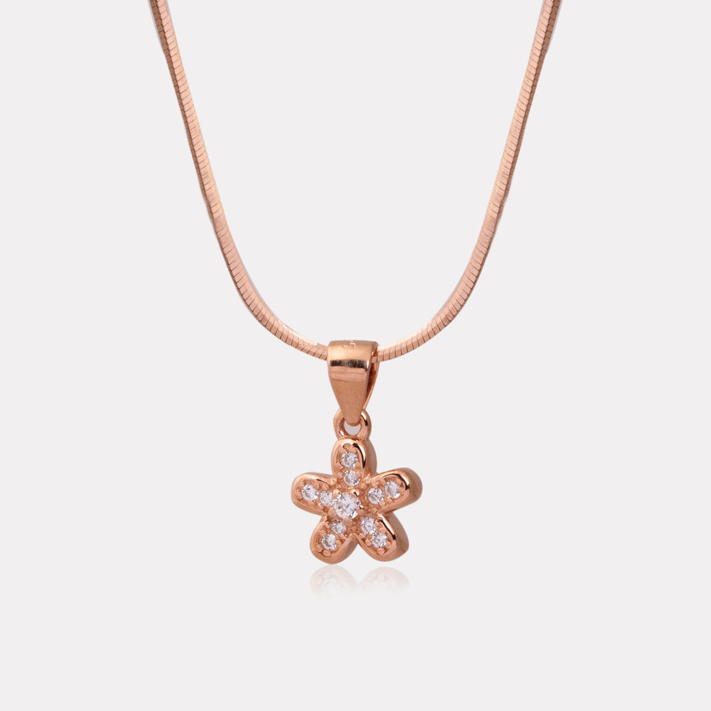 Luminous Flower Charm Pendant