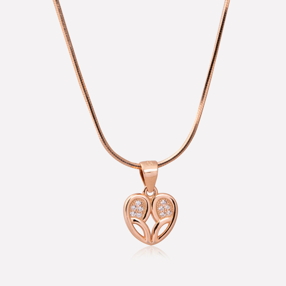 Sparkling Love Gemstone Pendant