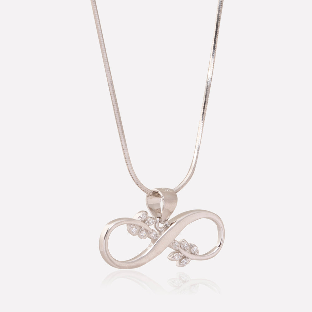 Timeless Infinity Silver pendant