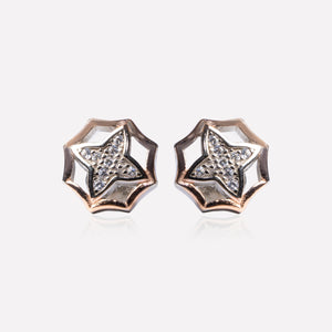 Twinkle Star Rose Gold Studs Twinkle Star Rose Gold Studs