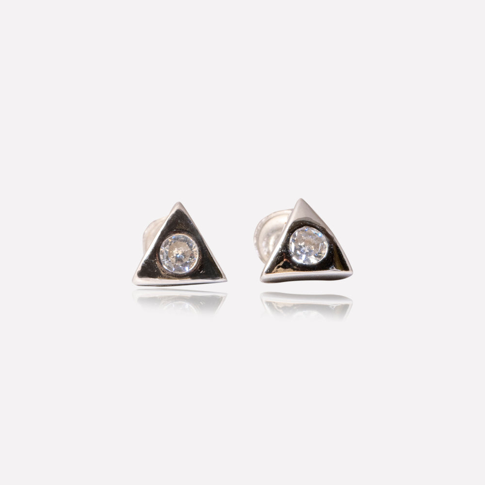 TriSparkle Gem Studs