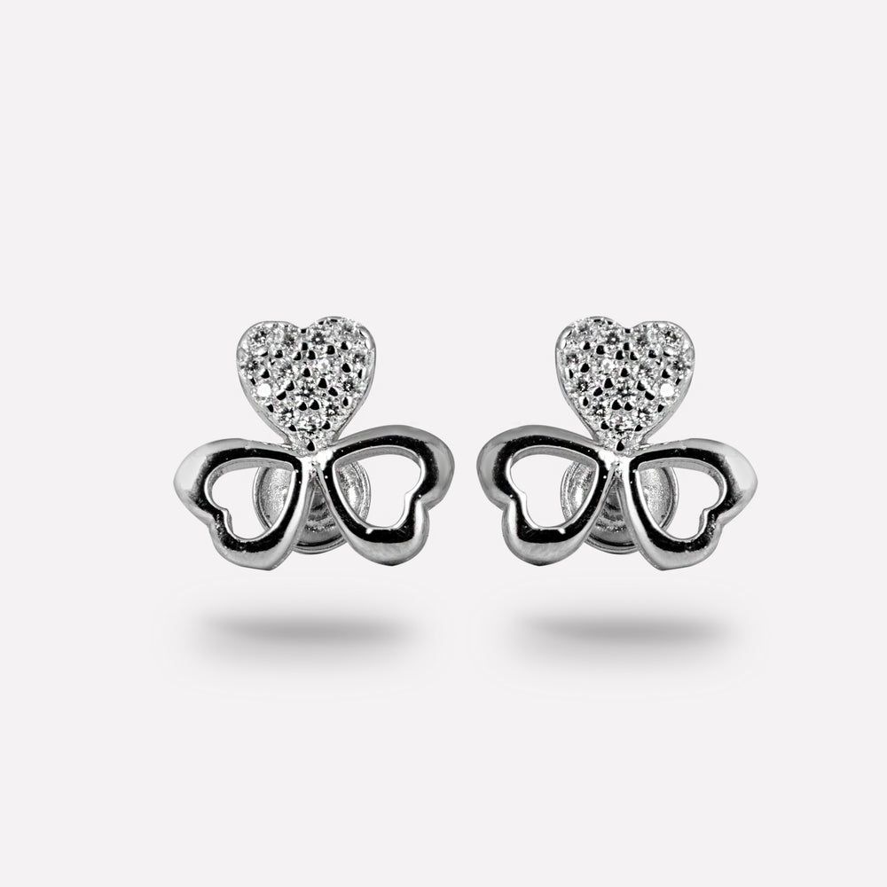 Hearts in Bloom Studs
