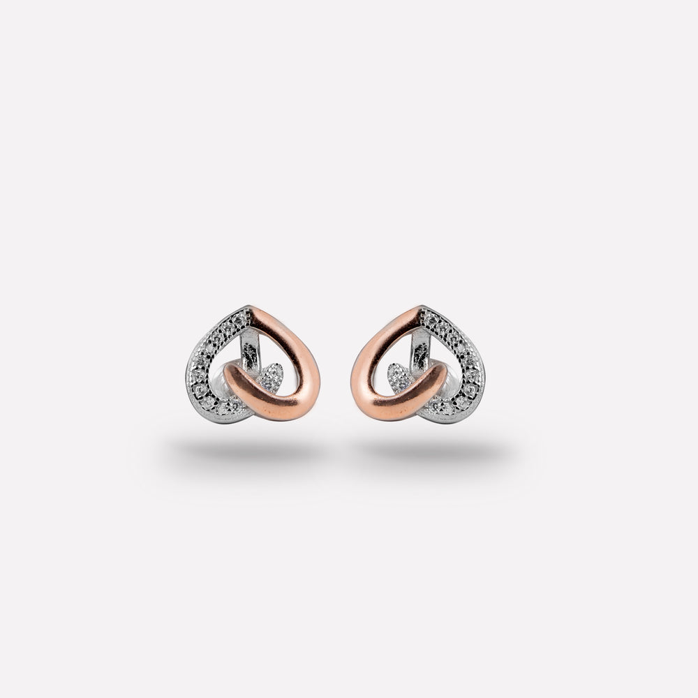 Rose Gold Harmony Studs