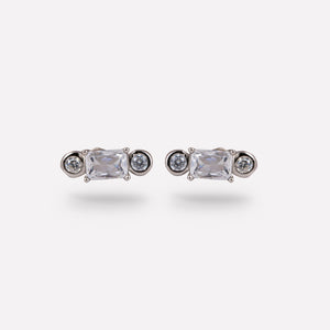 Crystal Clarity Gem Studs Crystal Clarity Gem Studs