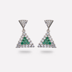 Luminous Triangle Elegance Studs Luminous Triangle Elegance Studs