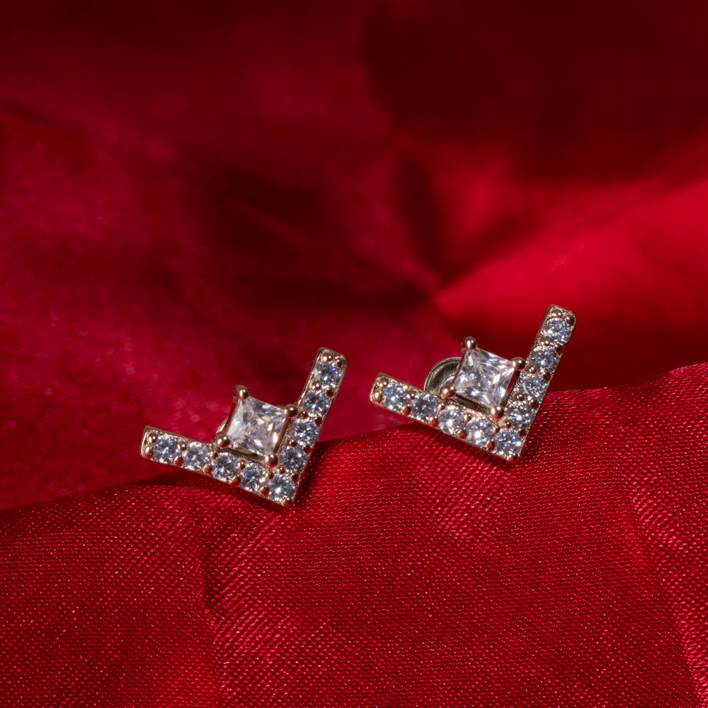 Luminous V Luxe Studs