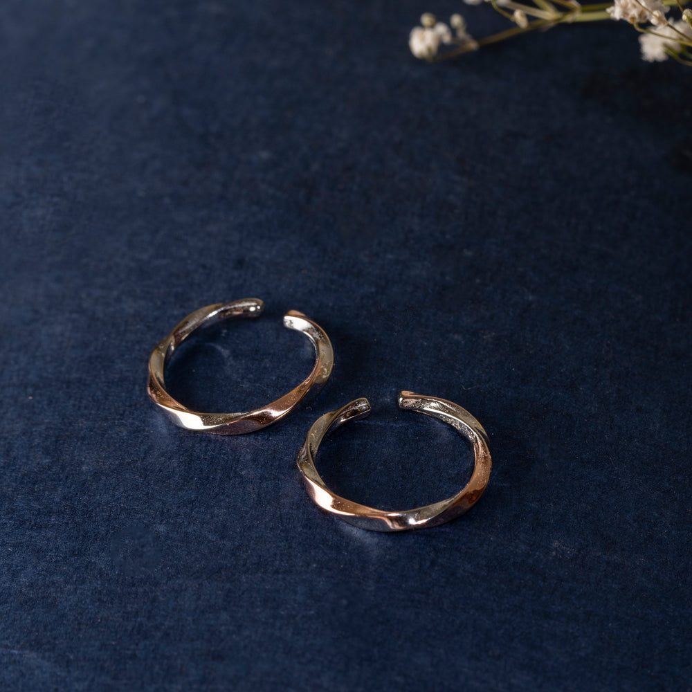 Rose Gold Fusion Toe Ring