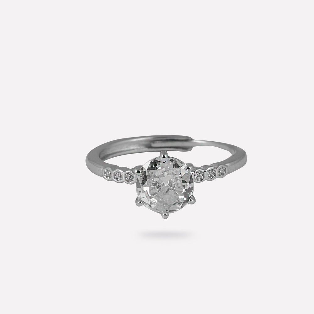 Classic Radiance Diamond Ring