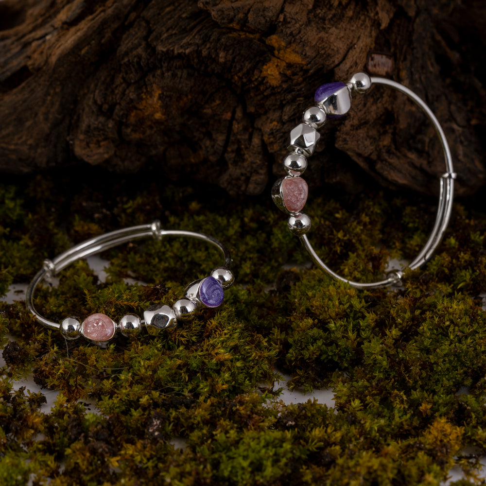 Baby Fancy Adjustable Silver Kada