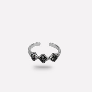 Midnight Noir Toe Ring Pair Midnight Noir Toe Ring Pair