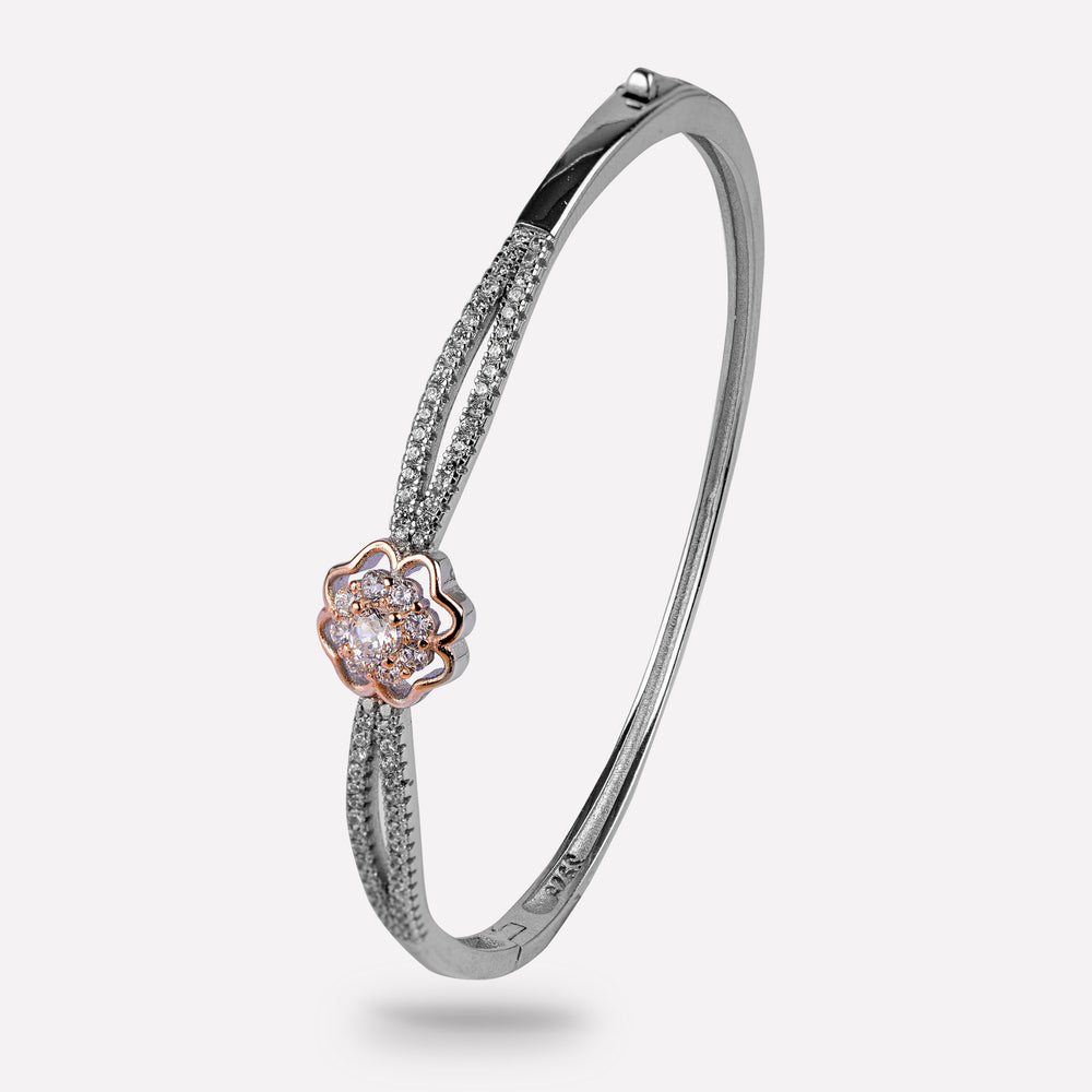 Shimmering Spring Petal Bracelet