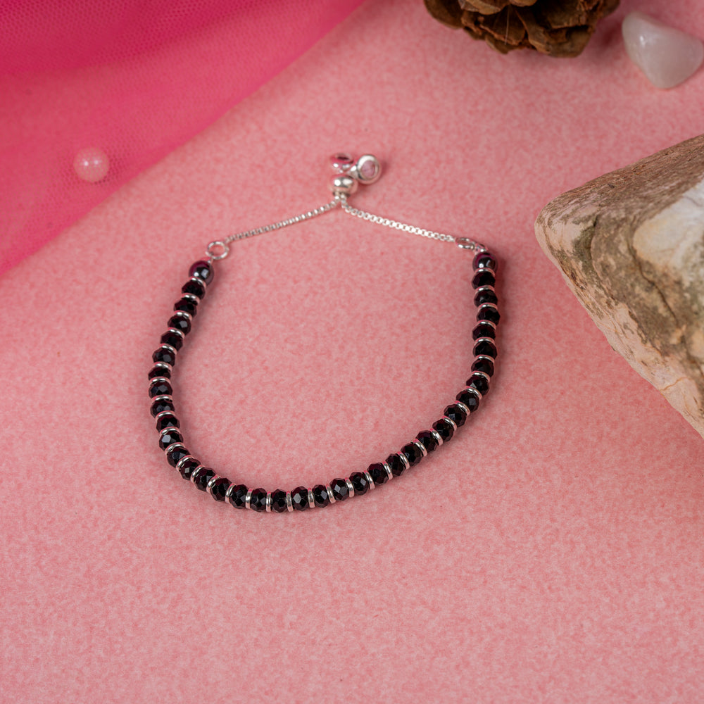 Baby Charm Black Beads Bracelet