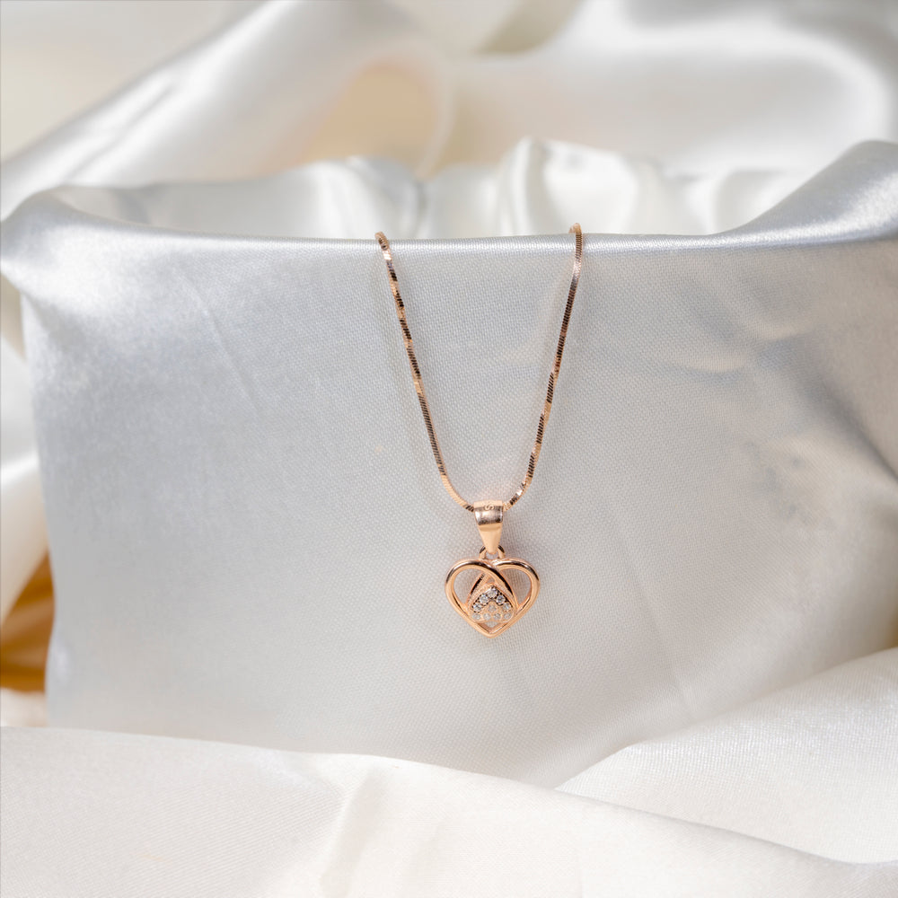 Diamond Harmony Heart Pendant