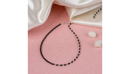 Walk With Confidence Discover the Protective Charm of Black Onyx Anklets