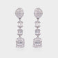 Silver Lumina Drop Earrings