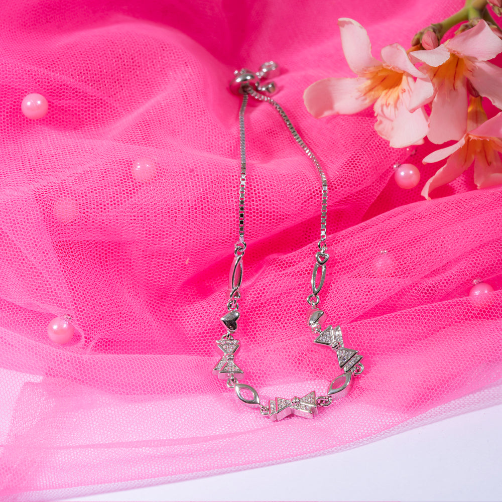 Geometric Grace Adjustable Bracelet