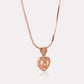 Triple Heart Sparkle Pendant