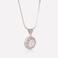 Luminous Crystal Charm Pendant