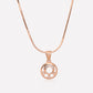 Sparkling Gemstone Halo Pendant