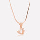 Elegant Fish Rose Gold Pendant