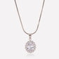 Eternity Shine White Crystal Pendant