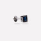 Square Sapphire Stud