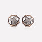 Twinkle Star Rose Gold Studs