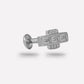 Luminous Edge Gemstone Studs