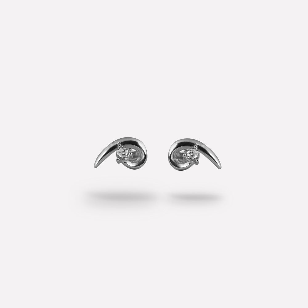 Shimmering Arc Studs