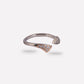Tri-Glint Elegance Toe Ring