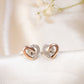 Rose Gold Harmony Studs