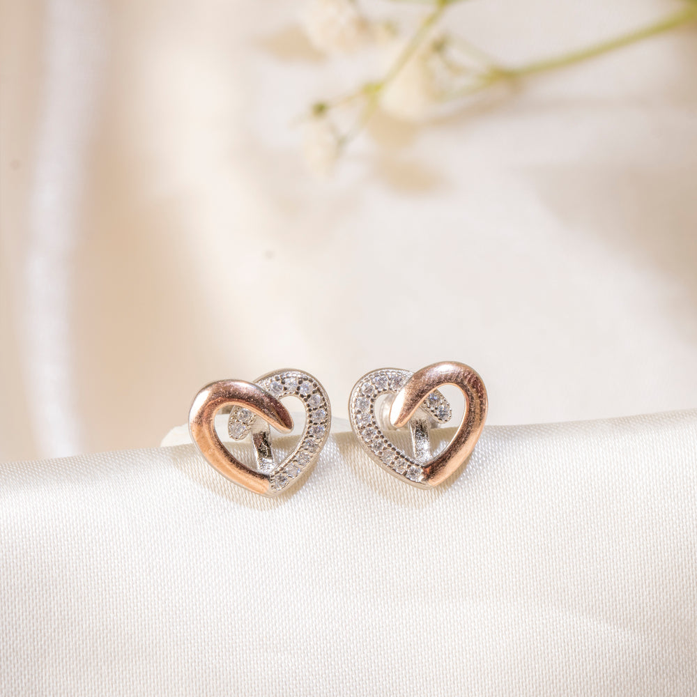 Rose Gold Harmony Studs